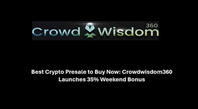Best Crypto Presale to Buy Now: Crowdwisdom360 Launches 35%