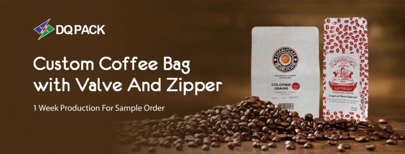 Custom Design Coffee Bean Food Packaging Bags By DQ PACK: Made