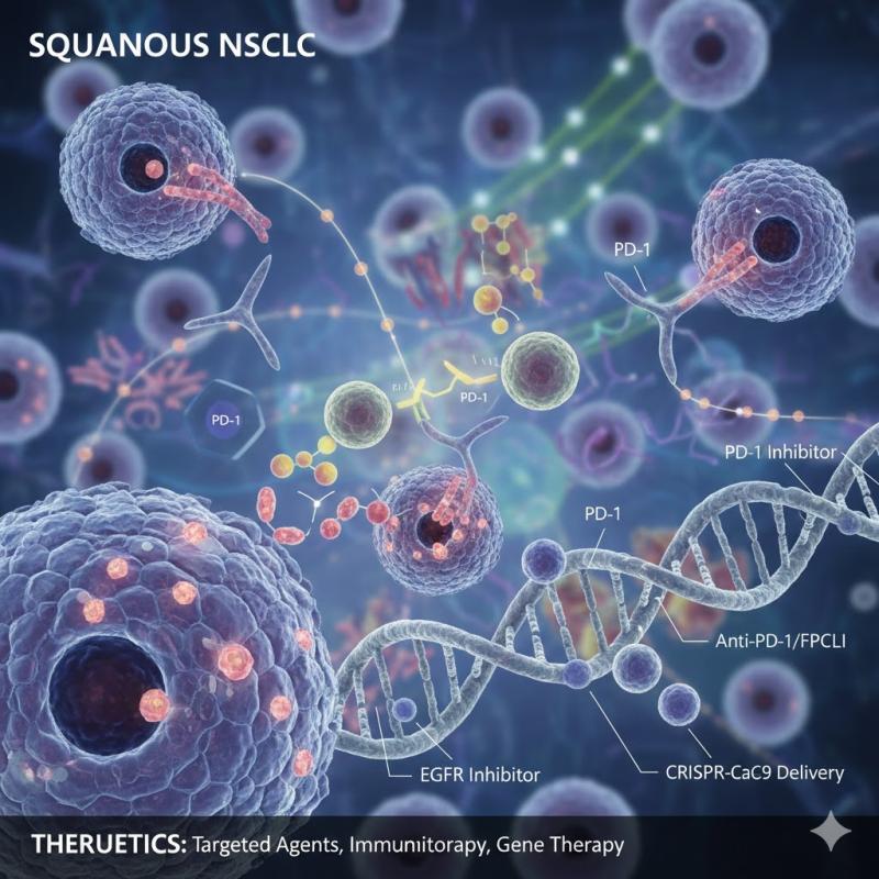 Squamous Non-Small Cell Lung Cancer Therapeutics Market