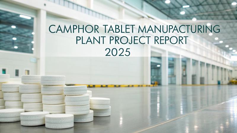 Complete Guide to Camphor Tablet Manufacturing Plant Cost 2025