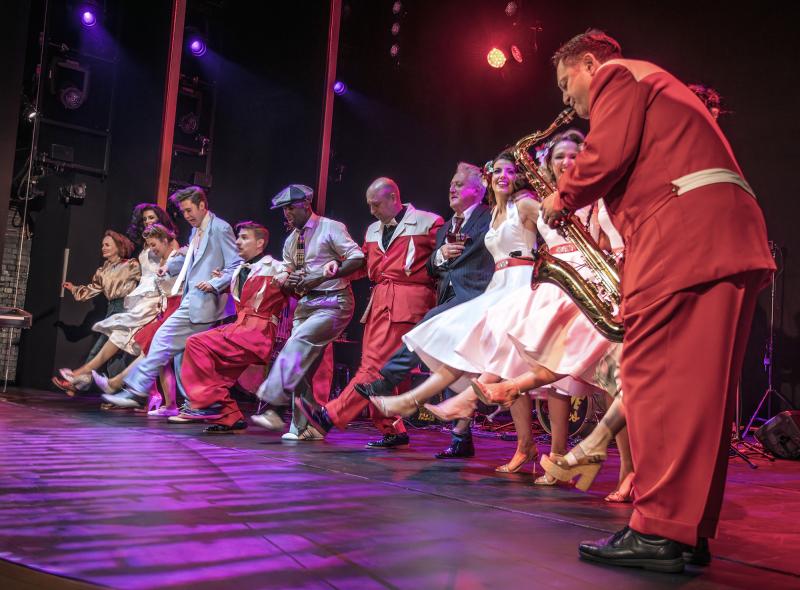 The Not Quite Christmas Show cast will get you swinging!