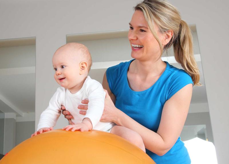 Cranial osteopath Baby Mot