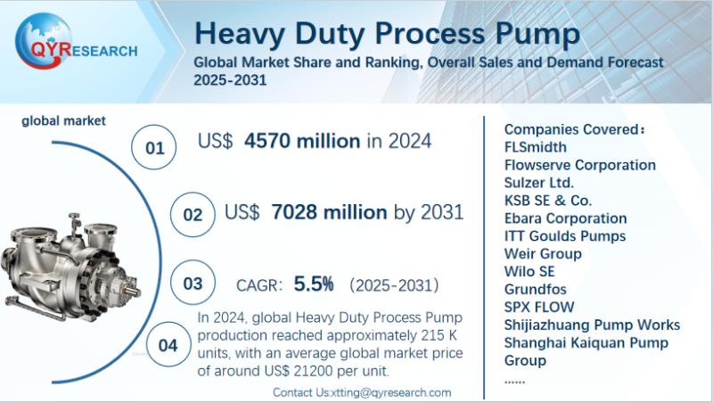 Heavy Duty Process Pump Global Market Research Report
