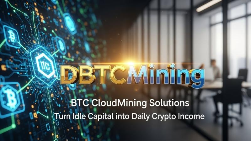 DBTCMining Launches BTC CloudMining Solutions - Turn Idle