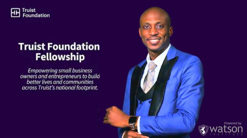 The Truist Foundation Fellowship, Watson Institute, BBCMGTai Inc, Artificial Intelligence, Technology Business Fellow, Accelerator