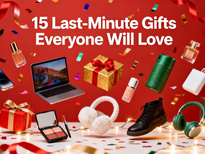 List minute holiday gifts
