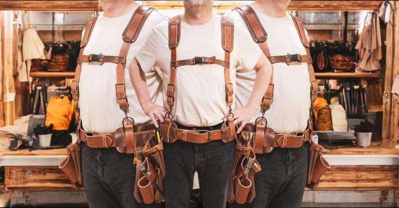 BoltBelts leather tool belts-crafted for strength, balance, and all-day comfort for professionals who work hard.