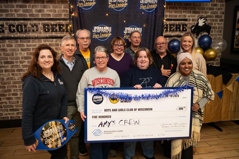 Community Supports Boys & Girls Clubs with Jeopardy! Bar League