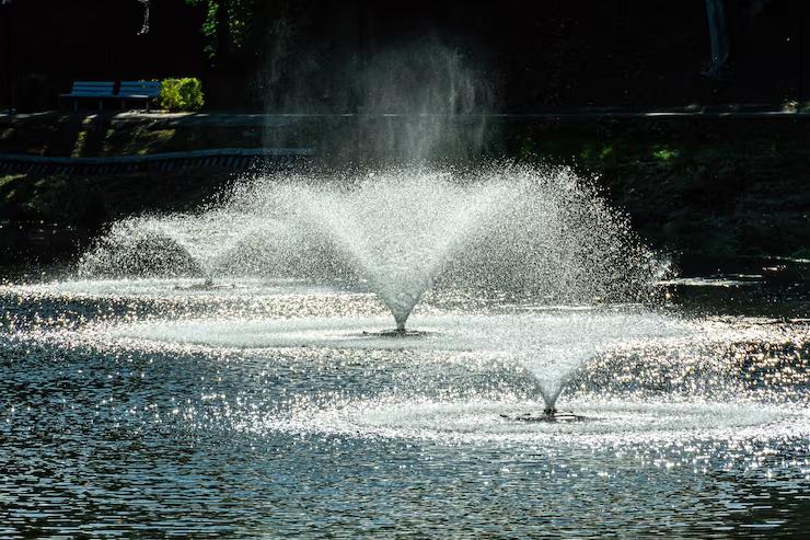 Fountain Mountain Now Provides Scott Floating Pond Fountains