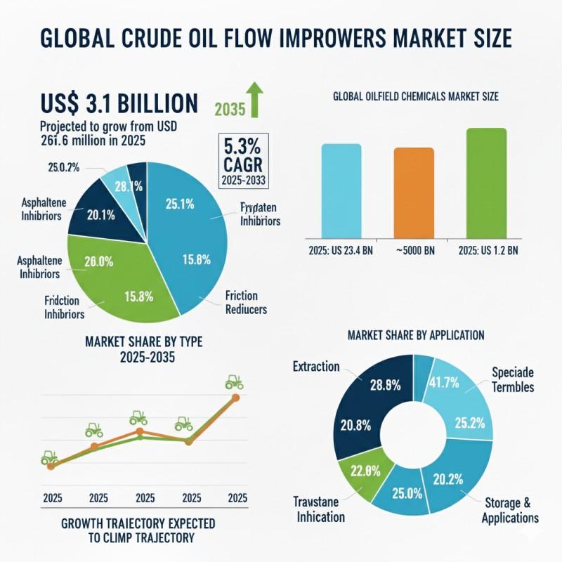 Global Crude Oil Flow Improvers Market Outlook 2026-2036: