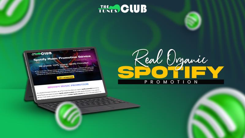 real organic Spotify promotion