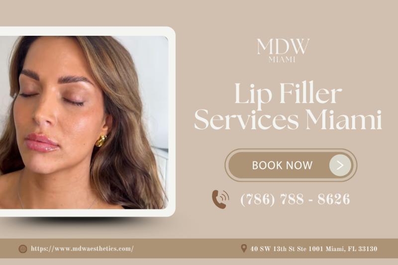 lip filler service in Miami