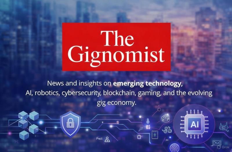 News and insights on emerging technology, AI, robotics, cybersecurity, blockchain, gaming, and the evolving gig economy.