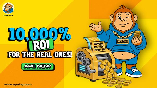 Apeing Draws Early Eyes in the Crypto Whitelist as Solana,