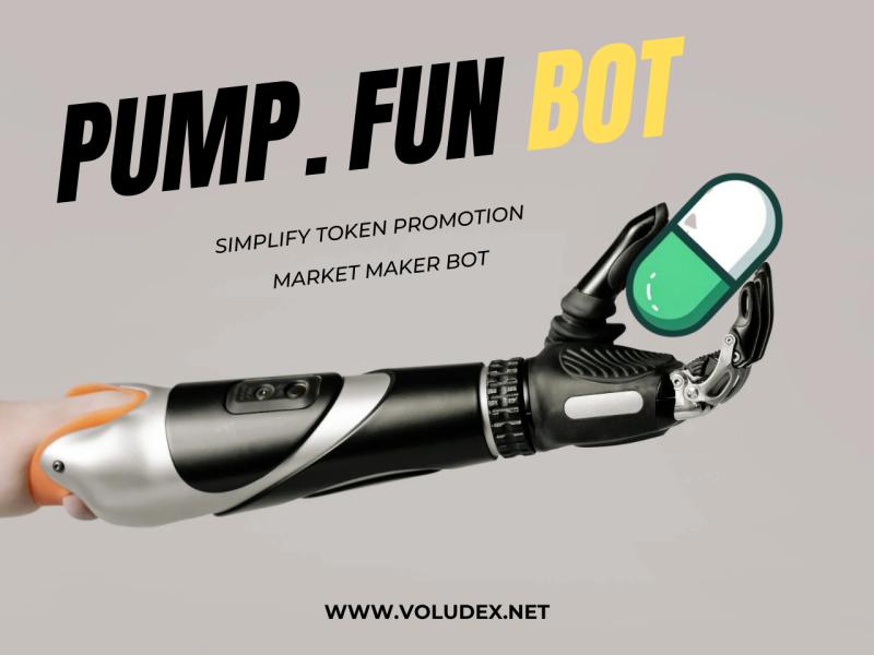 Pump.fun Volume Booster: Automate trading activity, increase token liquidity, and enhance visibility effortlessly on the Solana