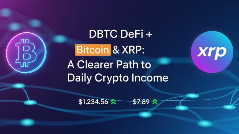 DBTC DeFi + Bitcoin & XRP: A Clearer Path to Daily Crypto Income