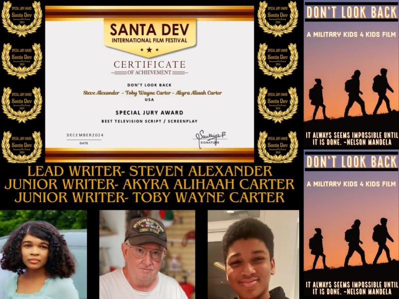 Military Kids for Kids Films Triumphs at Santa Dev International Film Festival