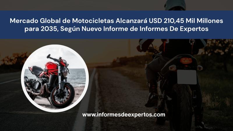 Mercado Global de Motocicletas Alcanzará USD 210,45 Mil