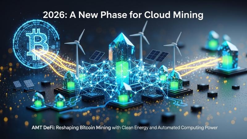 CloudMining Enters a New Stage in 2026: AMT DeFi Reshapes Bitcoin