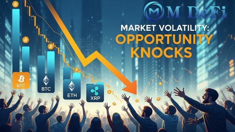 Market volatility: BTC, ETH, and XRP prices fall; M DeFi attracts