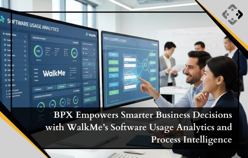 BPX Empowers Smarter Business Decisions with WalkMe's Software Usage Analytics and Process Intelligence