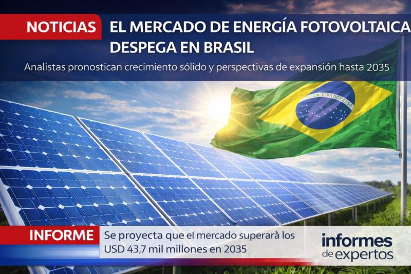 Mercado de Energi?a Fotovoltaica en Brasil