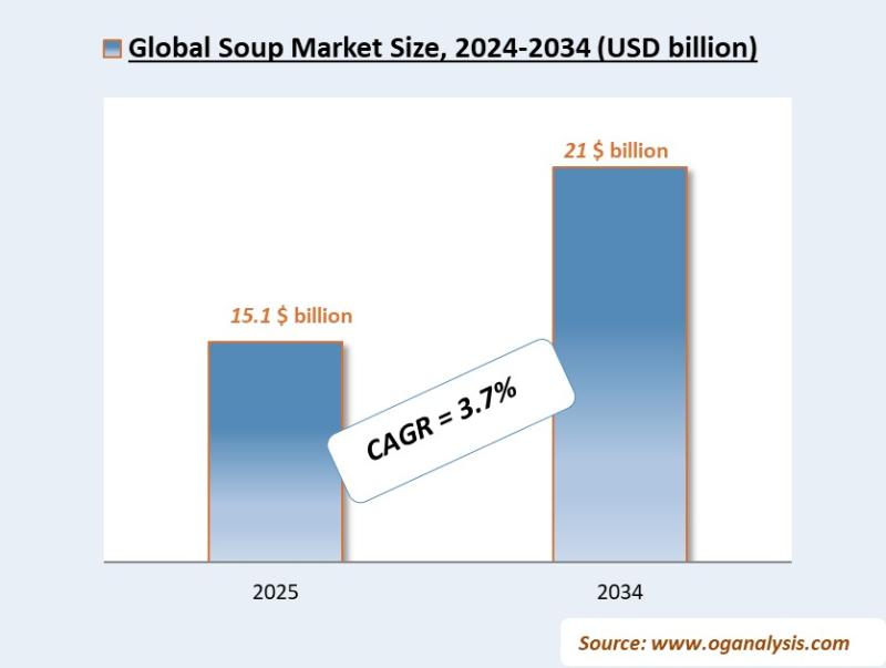 soup-market Analysis 2025-2034: Industry Size, Share, Growth Trends, Competition and Forecast Report