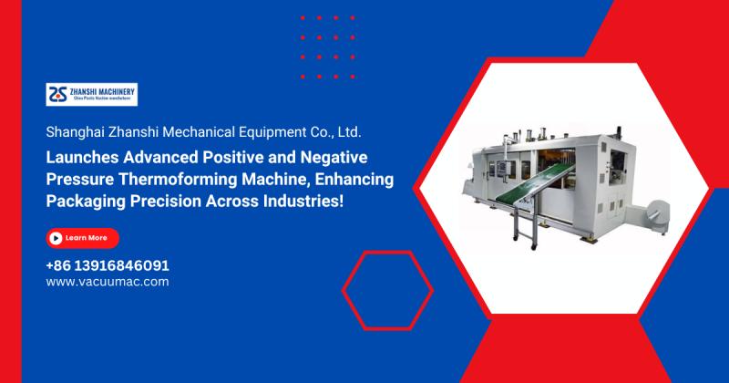 Positive and Negative Pressure Thermoforming Machine