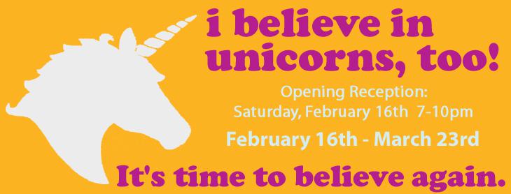 "I Believe in Unicorns, Too!" gallops into town Saturday,