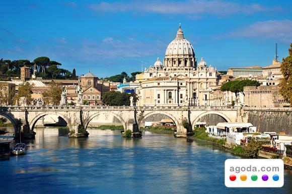Agoda.com offers specials in Rome and Paris, and lists top