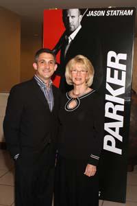 Jamie Telchin with Boca Raton Mayor Susan Whelchel at One Thousand Ocean's Private Screening Party for "Parker"