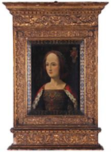 ?Portrait of Gabrielle de Bourbon,? depicting the daughter (b. 1460 of Louis I, Count of Montpensier