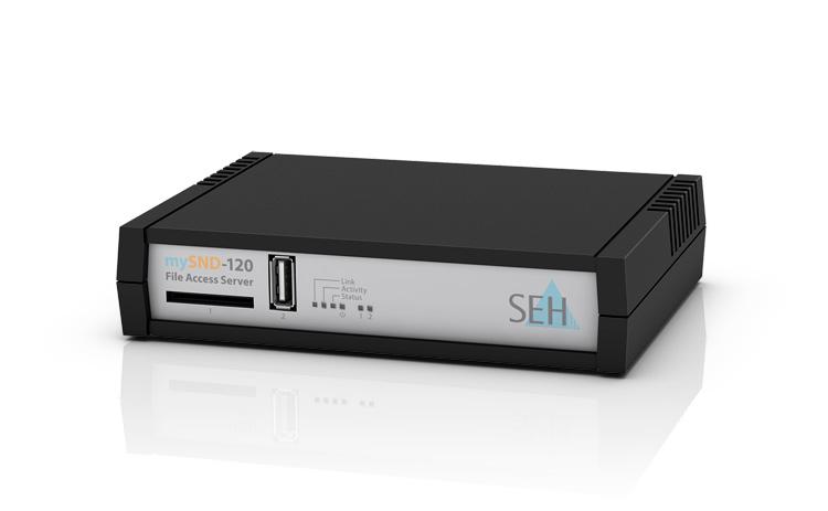 SEH Enables Secure Usage Of Portable Storage Media Via Ethernet and Browser
