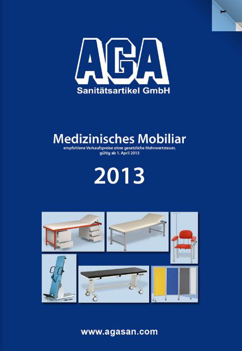 AGA Sanitätsartikel GmbH publishes new product catalogue