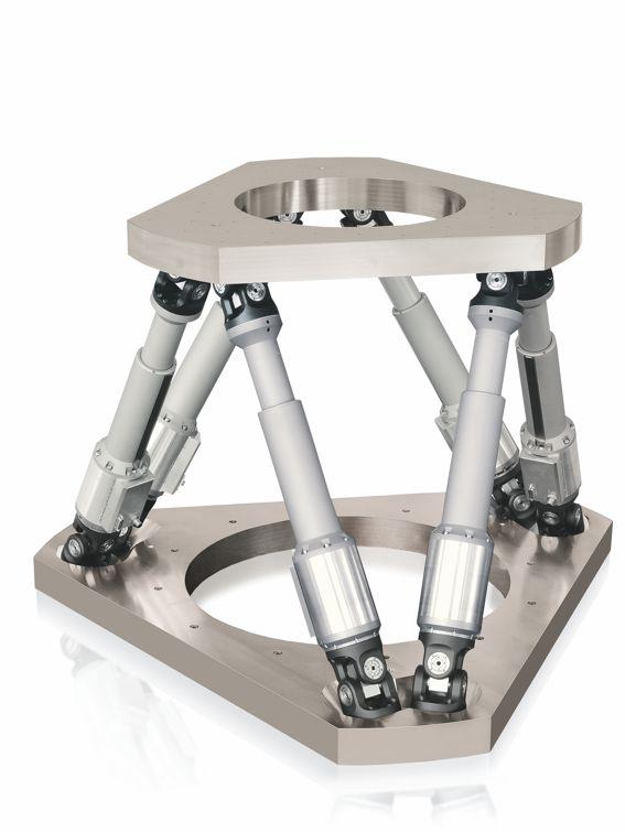 H-845: The modular structure of the Hexapods facilitates integration. Moreover, this arrangement allows a large central aperture.