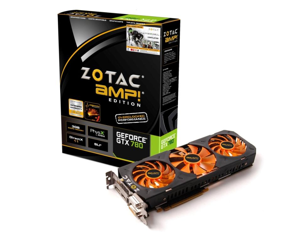 New ZOTAC GeForce GTX 780 AMP! Edition