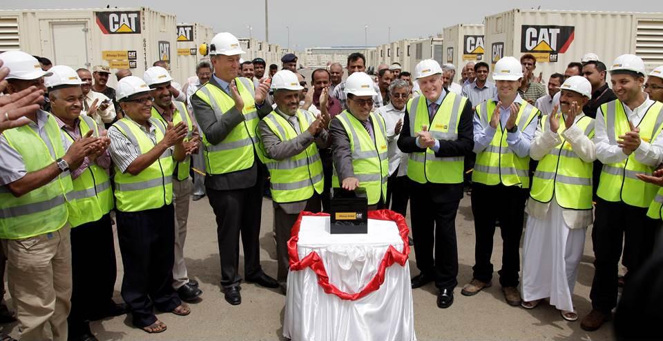 H.E. Waheed Ali Rasheed, Governor of Aden, Yemen inaugurated the power plant