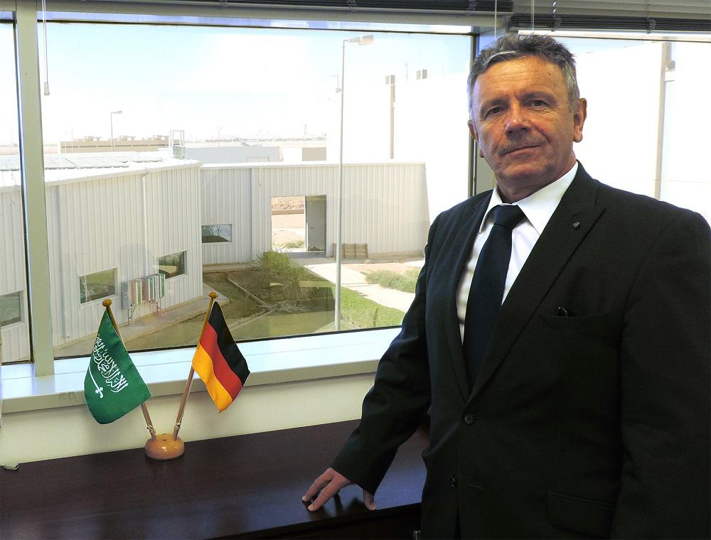Taking care of business: Harald Kellner as the head of KACO new energy Riyadh will support the company’s local partner AEC.