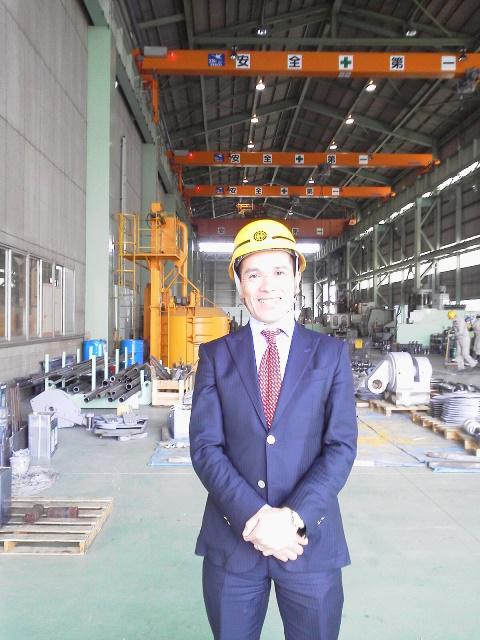 Mr. Teramoto, President, Teramoto Iron Works.