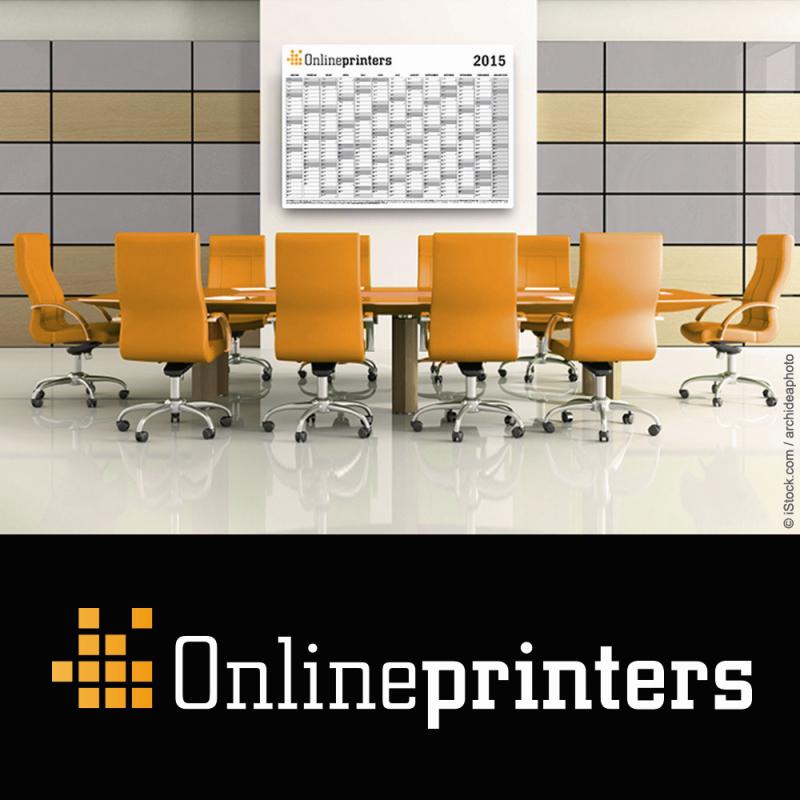 Calendar templates in the online shops of Onlineprinters