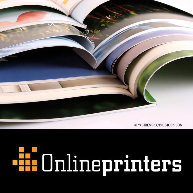 Even more variety of brochures in the online shop of onlineprinters.com