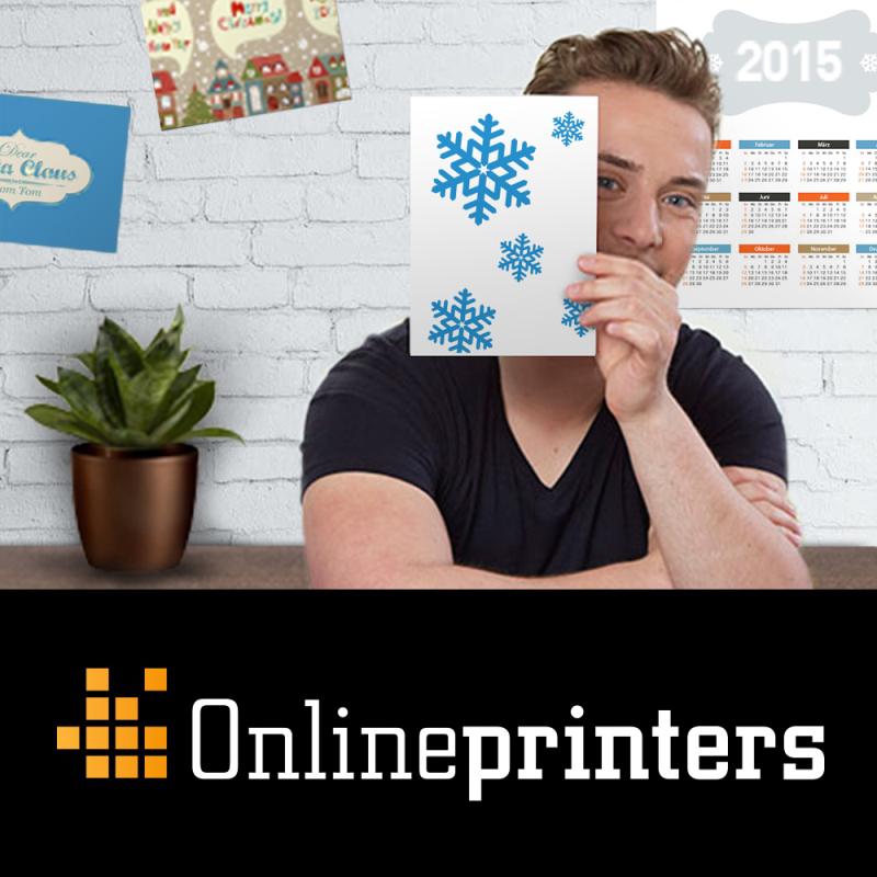 New Christmas and 2015 products now available at onlineprinters.com