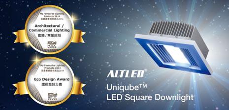 Aeon Lighting Technology’s UNIQUBE™ LED Square Downlight