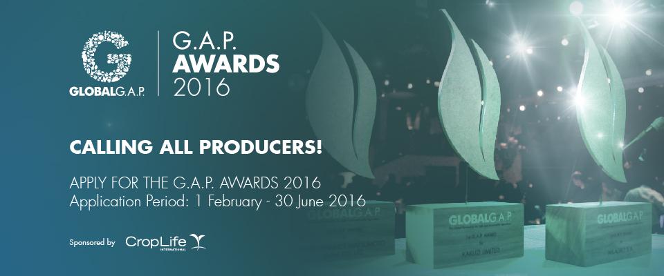 G.A.P. Awards 2016 – Calling all Producers!