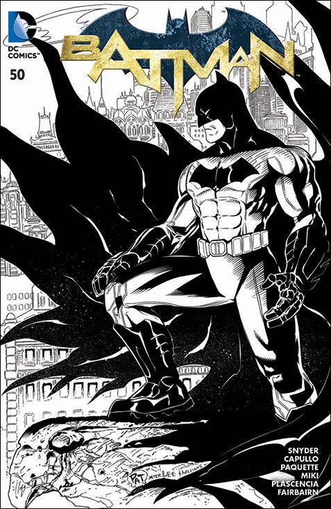 Limited Edition Exclusive Batman #50 Variant Cover by Patrick Gleason