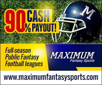 Maximum Fantasy Sports Brings Variety to Fantasy Football Cash