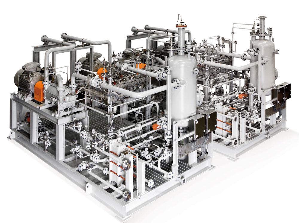 Busch vacuum system for the petrochemicals industry