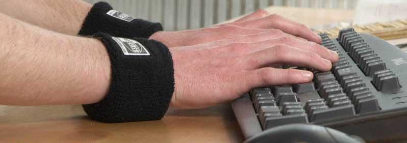 Wristease® go where you go! Portable and comfortable wrist support that is light weight and machine washable.