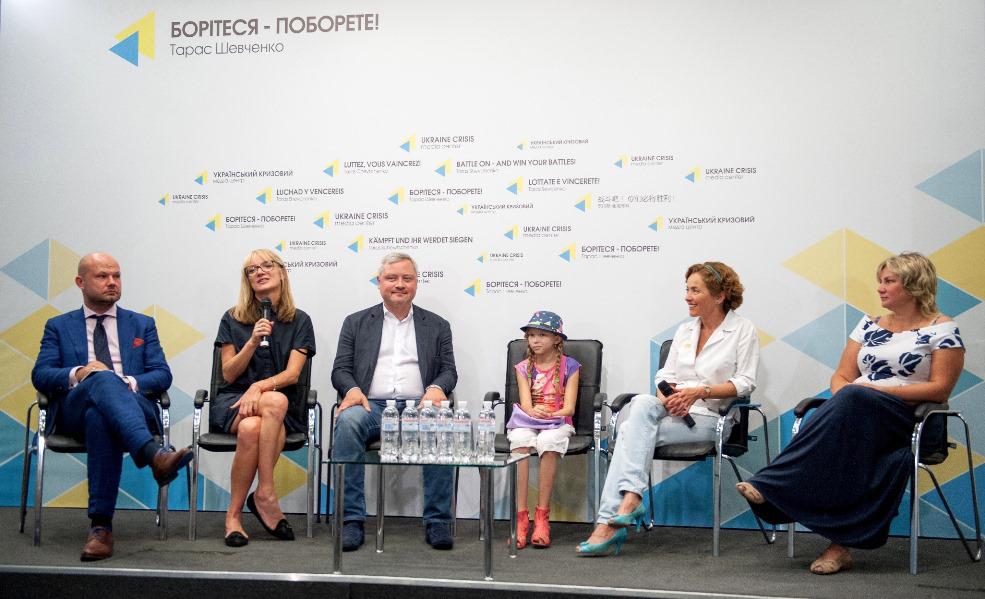THE INITIATORS OF "THE SUMMER CINEMA CAMP OF PEACE" TOGETHER WITH THE PATRON IGOR IANKOVSKYI SUMMED UP THE CHARITY PROJECT