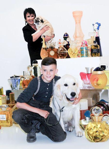 Uschi Ackermann and Ben Neumann with his VITA assistance dog Quest (Foto: T. Tremper)